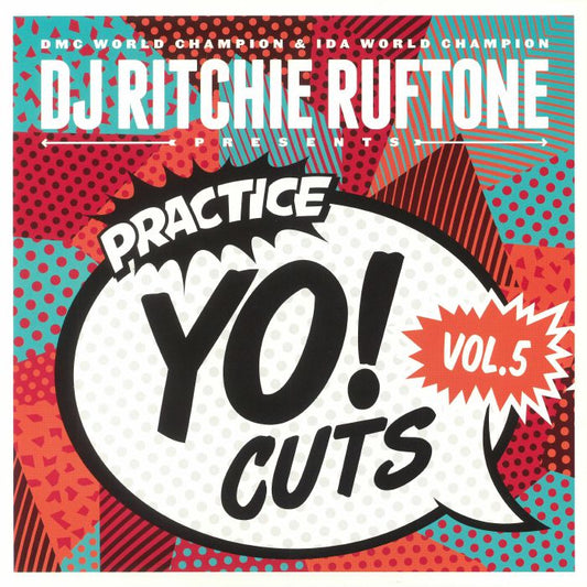 Practice Yo! Cuts Vol 5 - Orange Vinyl 12" vinyl record cover