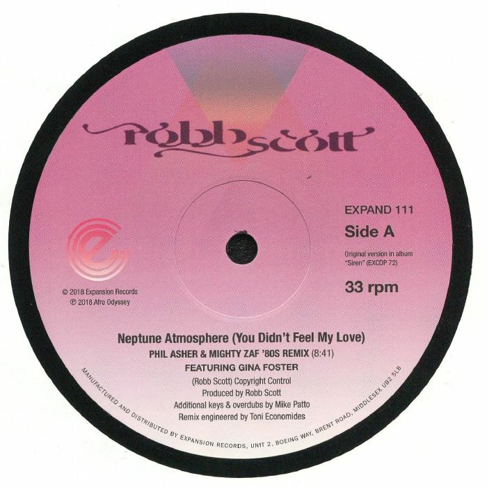 Neptune Atmosphere (You Didn't Feel My Love) - Vinyl Single vinyl record cover
