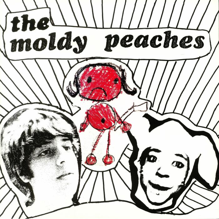 The Moldy Peaches - Red Vinyl LP + 7 Inch vinyl record cover