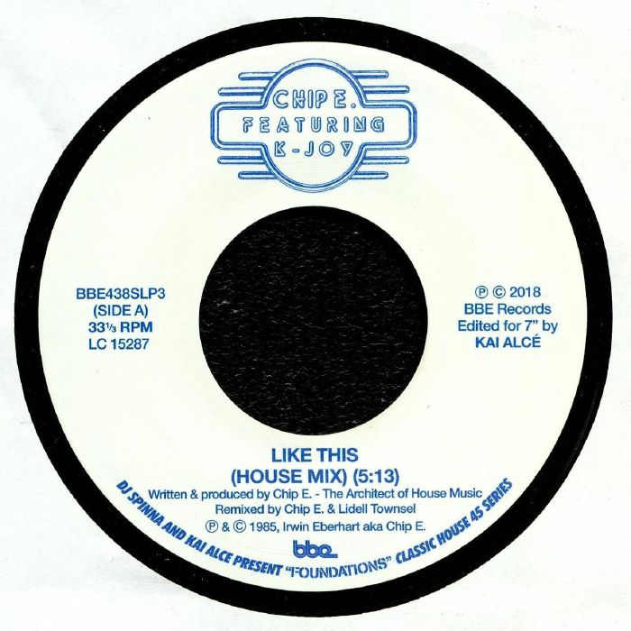 Like This - Vinyl Single vinyl record cover
