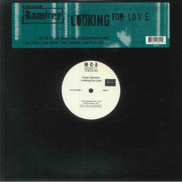 Looking For Love - Vinyl Single vinyl record cover