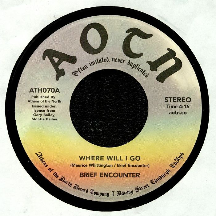 Where Will I Go - Vinyl Single vinyl record cover