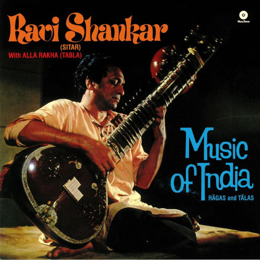 Music Of India: Ragas & Talas - Vinyl LP vinyl record cover