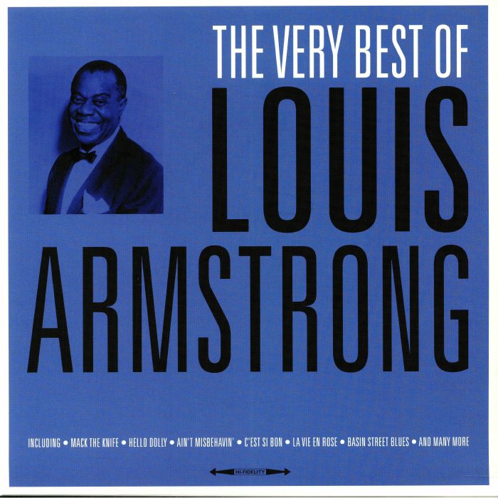 The Very Best Of Louis Armstrong - Vinyl LP vinyl record cover