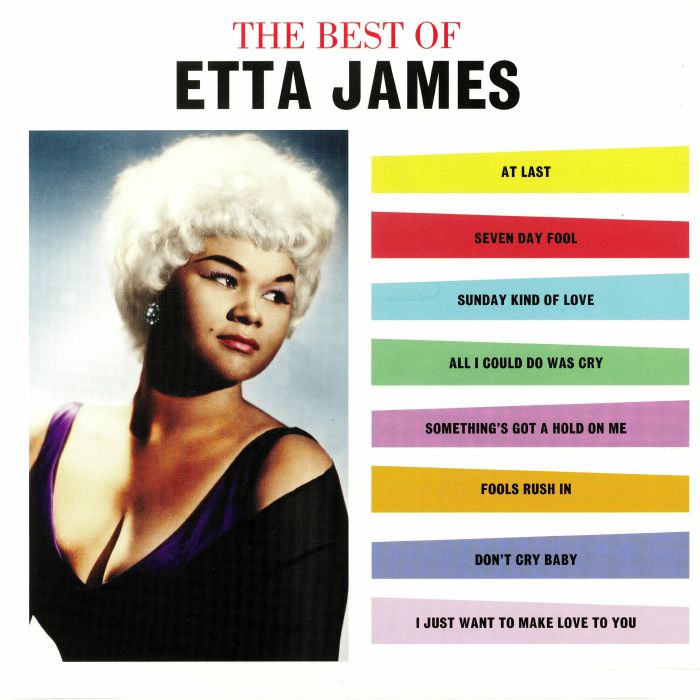 The Best Of Etta James - Vinyl LP vinyl record cover