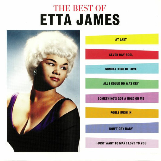The Best Of Etta James - Vinyl LP vinyl record cover