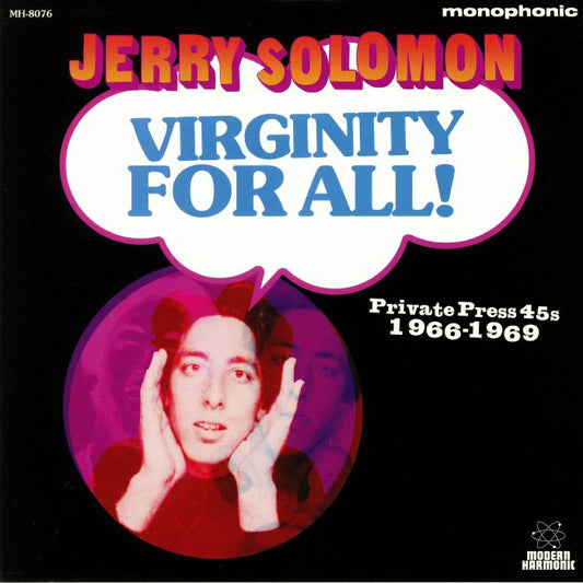Virginity For All: Private Press 45s 1966-1969 - 2xLP vinyl record cover