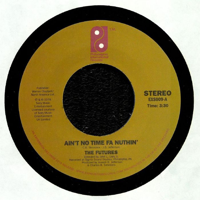 Ain't No Time Fa Nuthin' - Vinyl Single vinyl record cover