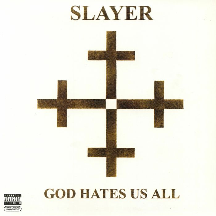 God Hates Us All - Vinyl LP vinyl record cover