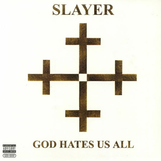 God Hates Us All - Vinyl LP vinyl record cover