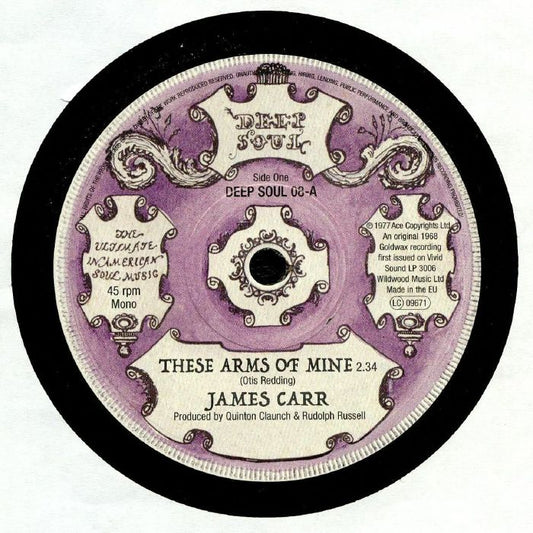 These Arms Of Mine - Vinyl Single vinyl record cover