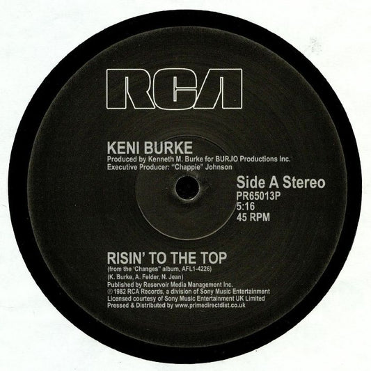Risin' To The Top / You're The Best - Vinyl Single vinyl record cover
