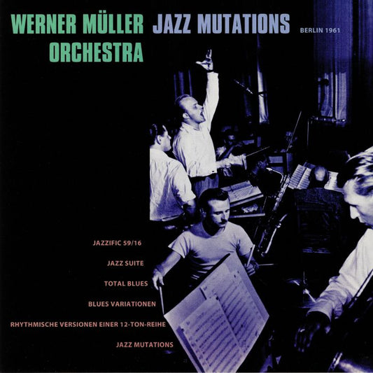 Jazz Mutations: Berlin 1961 - Vinyl LP vinyl record cover