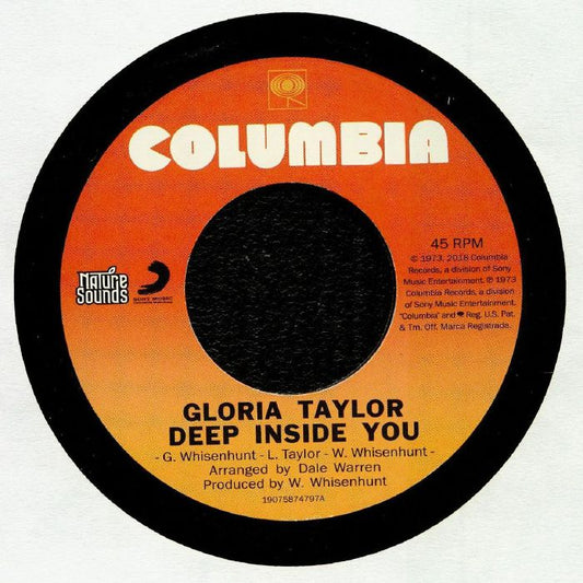 Deep Inside Of You - Vinyl Single vinyl record cover