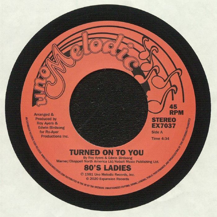 Turned On To You - Vinyl Single vinyl record cover
