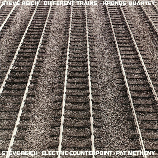 Different Trains / Electric Counterpoint - Vinyl LP vinyl record cover