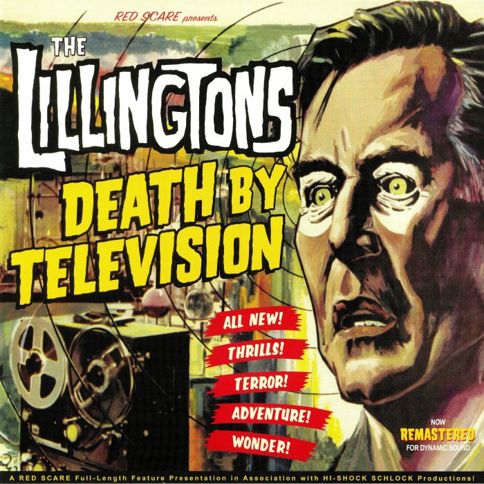 Death By Television - Vinyl LP vinyl record cover