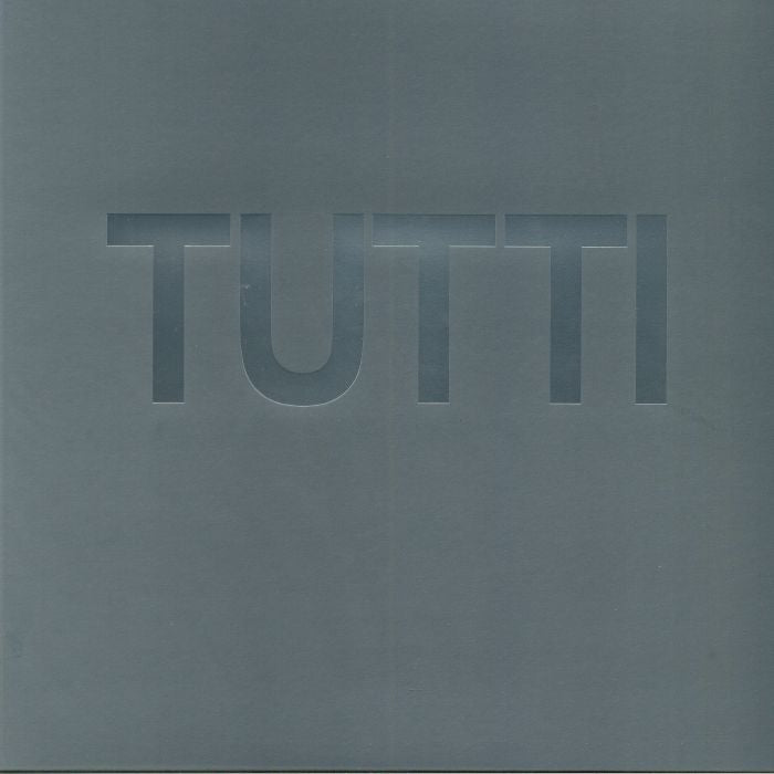 Tutti - Blue Vinyl LP vinyl record cover