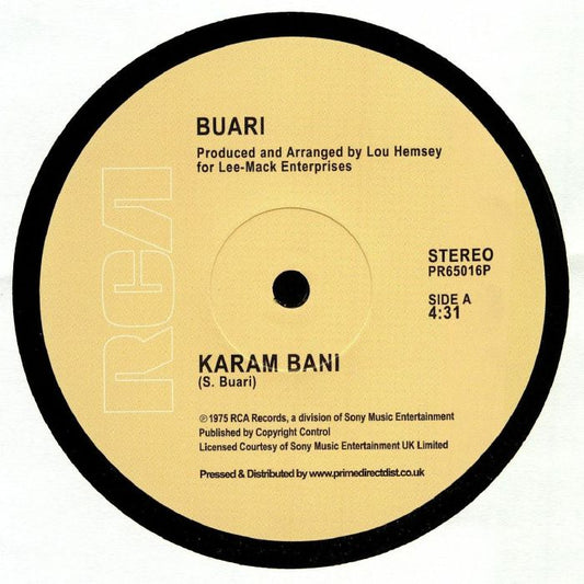 Karam Bani - Vinyl Single vinyl record cover