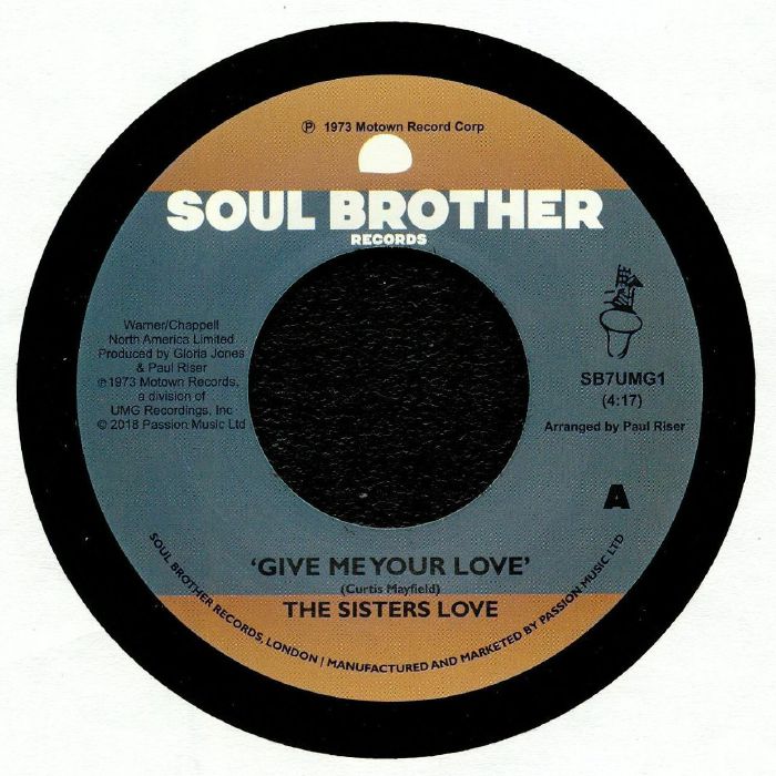 Give Me Your Love - Vinyl Single vinyl record cover
