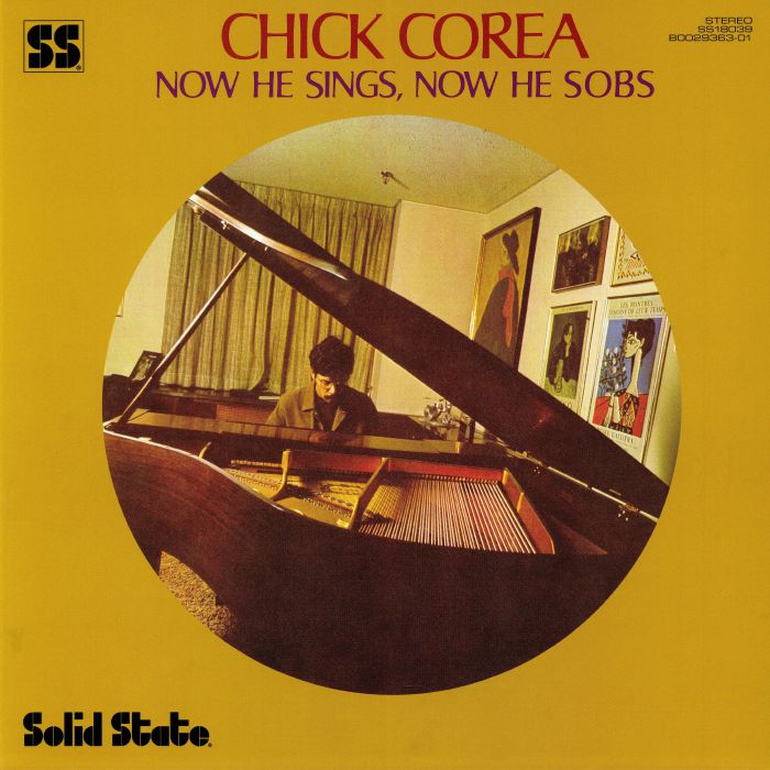 Now He Sings Now He Sobs - Vinyl LP vinyl record cover