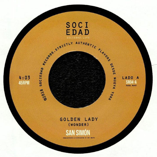 Golden Lady - Vinyl Single vinyl record cover