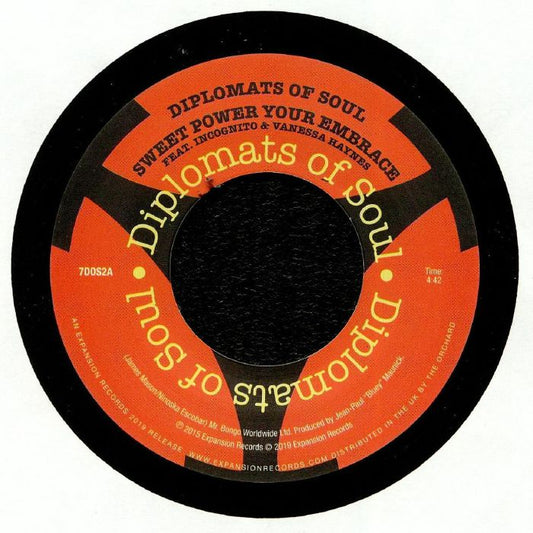 Sweet Power Your Embrace - Vinyl Single vinyl record cover