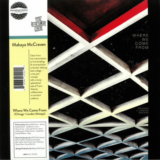 Where We Come From: Chicago x London Mixtape - Vinyl LP vinyl record cover