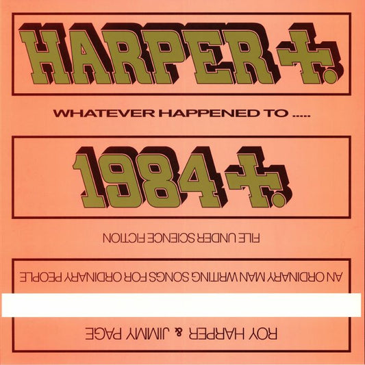 1984 - Remastered Vinyl LP vinyl record cover