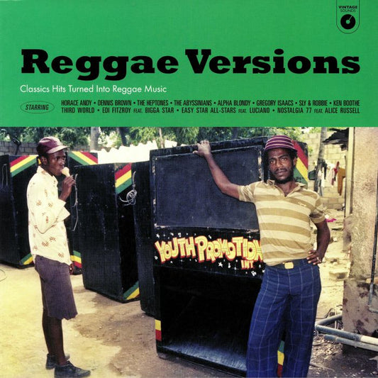 Reggae Versions - Vinyl LP vinyl record cover