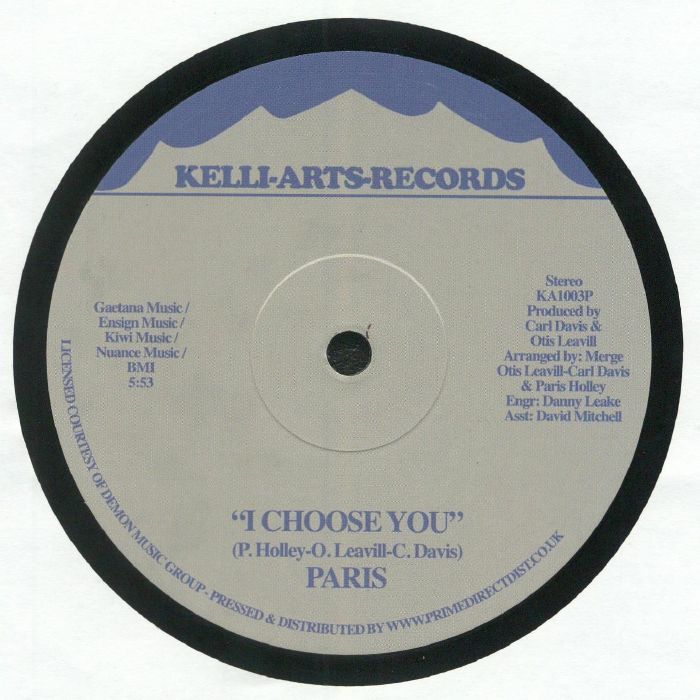 I Choose You - Vinyl Single vinyl record cover