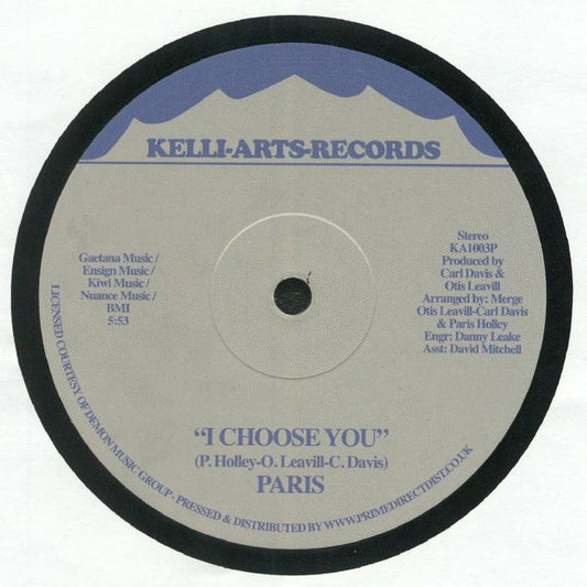 I Choose You - Vinyl Single vinyl record cover
