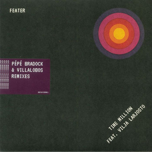 Time Million (Pepe Bradock & Villalobos Remixes) - Vinyl Single vinyl record cover