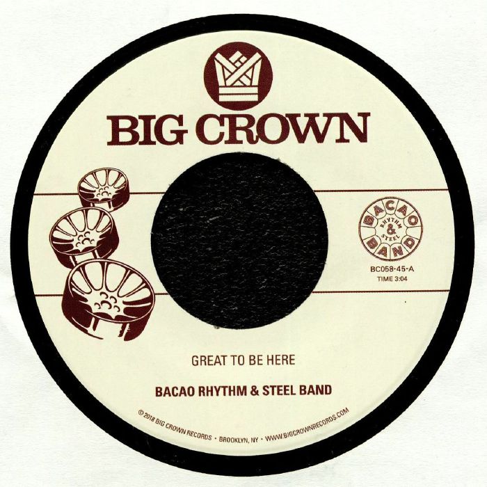Great To Be Here - Vinyl Single vinyl record cover