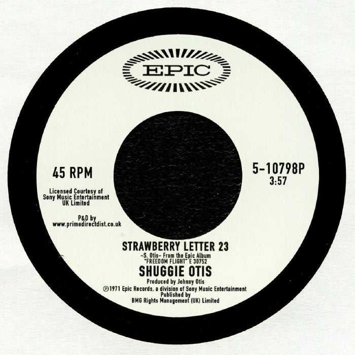 Strawberry Letter 23 - Vinyl Single vinyl record cover