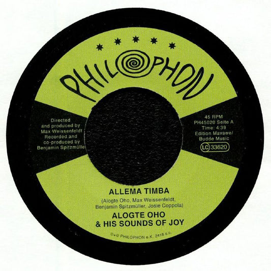 Allema Timba - Vinyl Single vinyl record cover