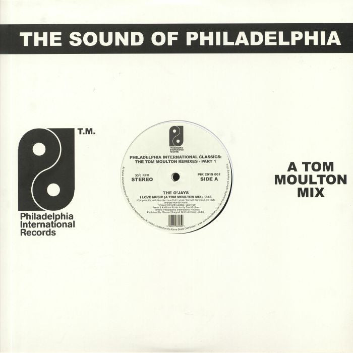 Philadelphia International Classics: The Tom Moulton Remixes Part 1 - 2xLP vinyl record cover
