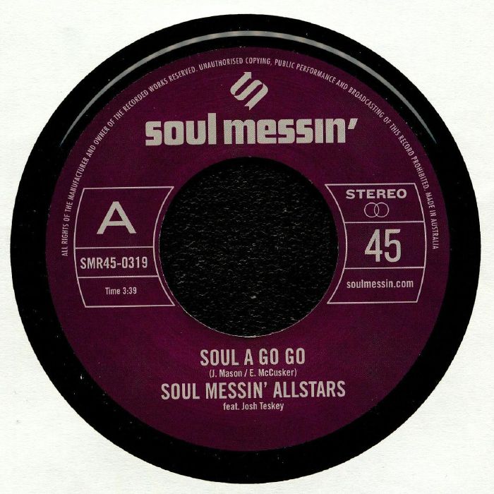 Soul A Go Go - Vinyl Single vinyl record cover