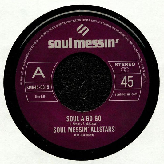 Soul A Go Go - Vinyl Single vinyl record cover