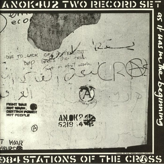 Stations Of The Crass - 2xLP vinyl record cover