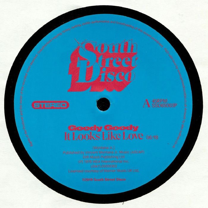 It Looks Like Love - Vinyl Single vinyl record cover