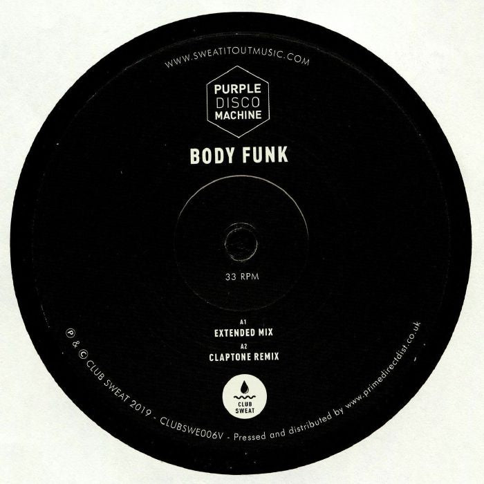Body Funk (Remixes) - Vinyl Single vinyl record cover