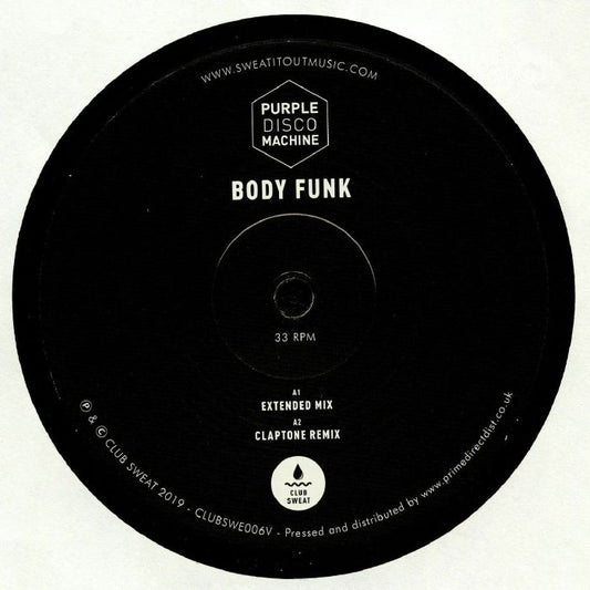 Body Funk (Remixes) - Vinyl Single vinyl record cover