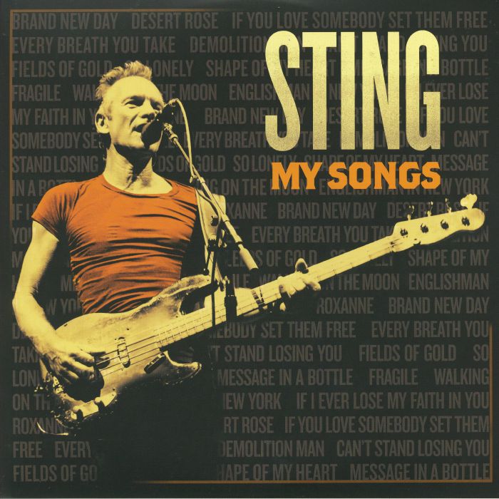 My Songs - 2xLP vinyl record cover