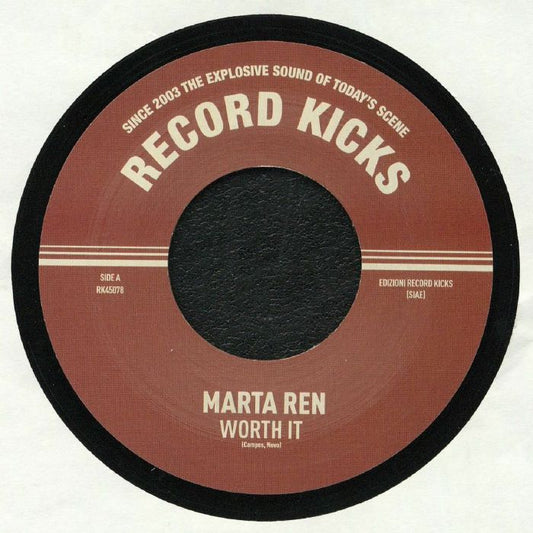 Worth It - Vinyl Single vinyl record cover