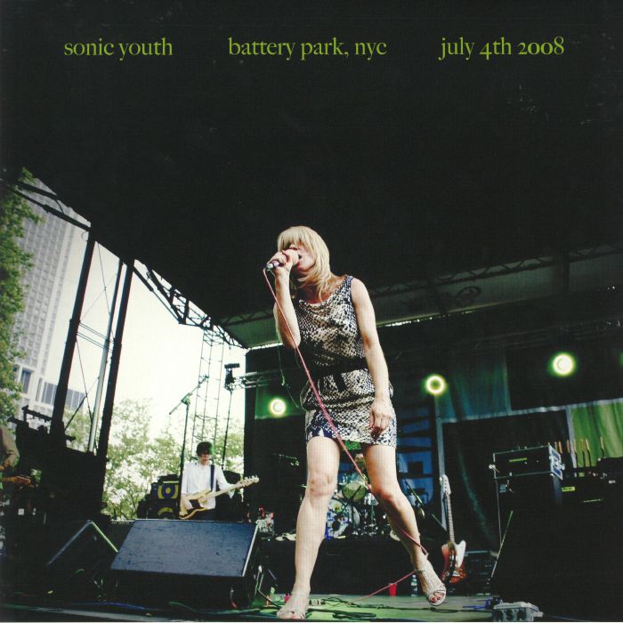 Battery Park NYC: July 4th 2008 - 10th Anniversary Edition Vinyl LP vinyl record cover