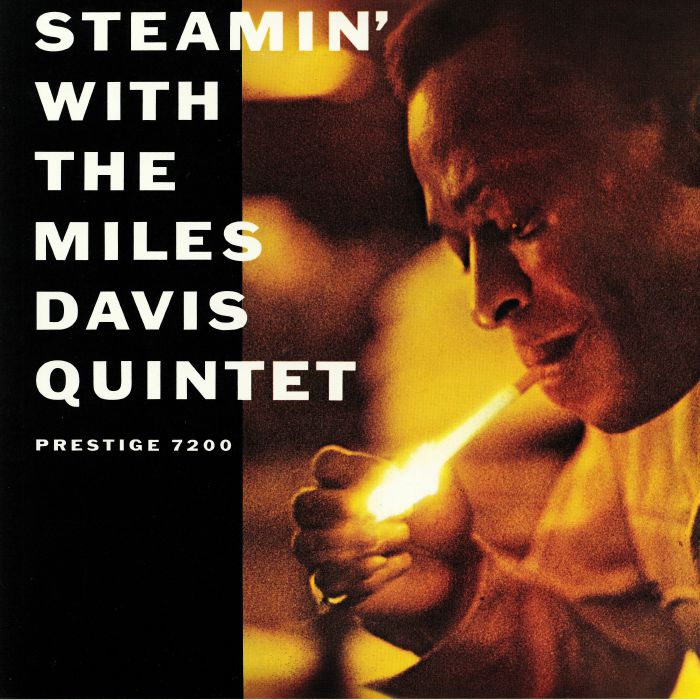 Steamin' With The Miles Davis Quintet - Vinyl LP vinyl record cover