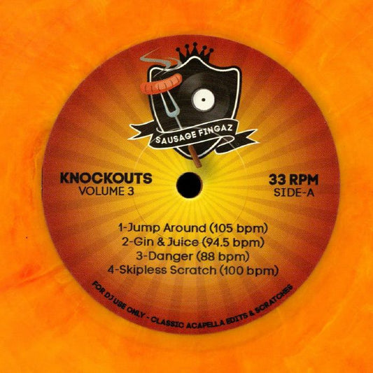 Knockouts Volume 3 - Vinyl Single vinyl record cover