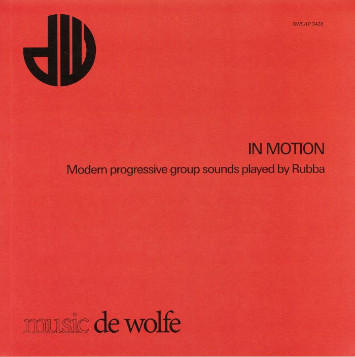 In Motion: Modern Progressive Group Sounds - Vinyl LP vinyl record cover