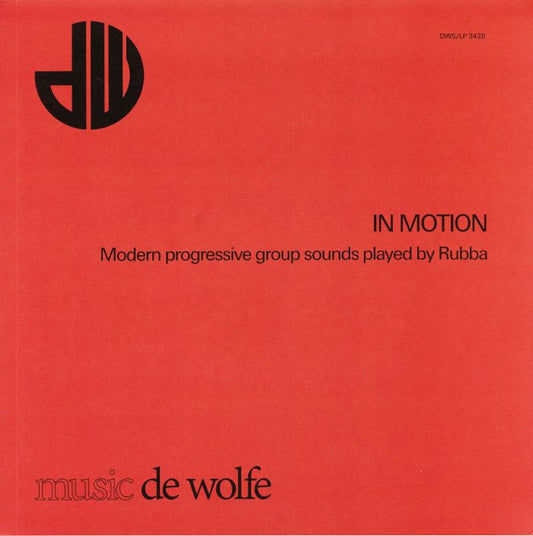 In Motion: Modern Progressive Group Sounds - Vinyl LP vinyl record cover